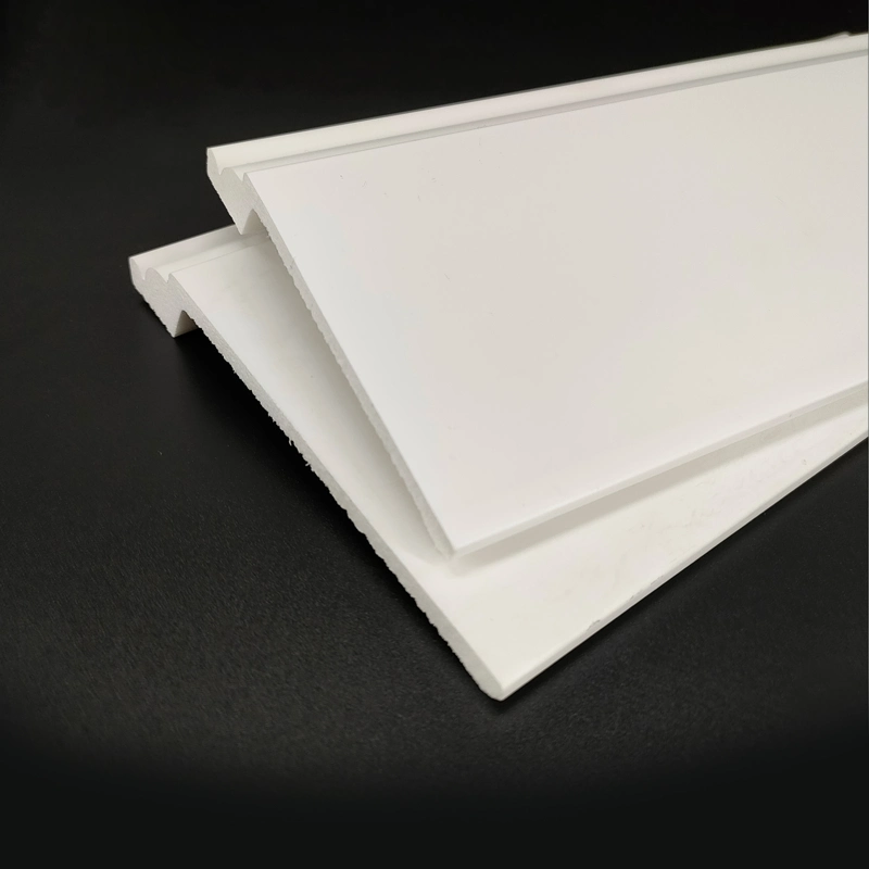 Plastic Skirting Baseboard Floor Floor Accessories Wall White High Density PS Polystyrene Foaming